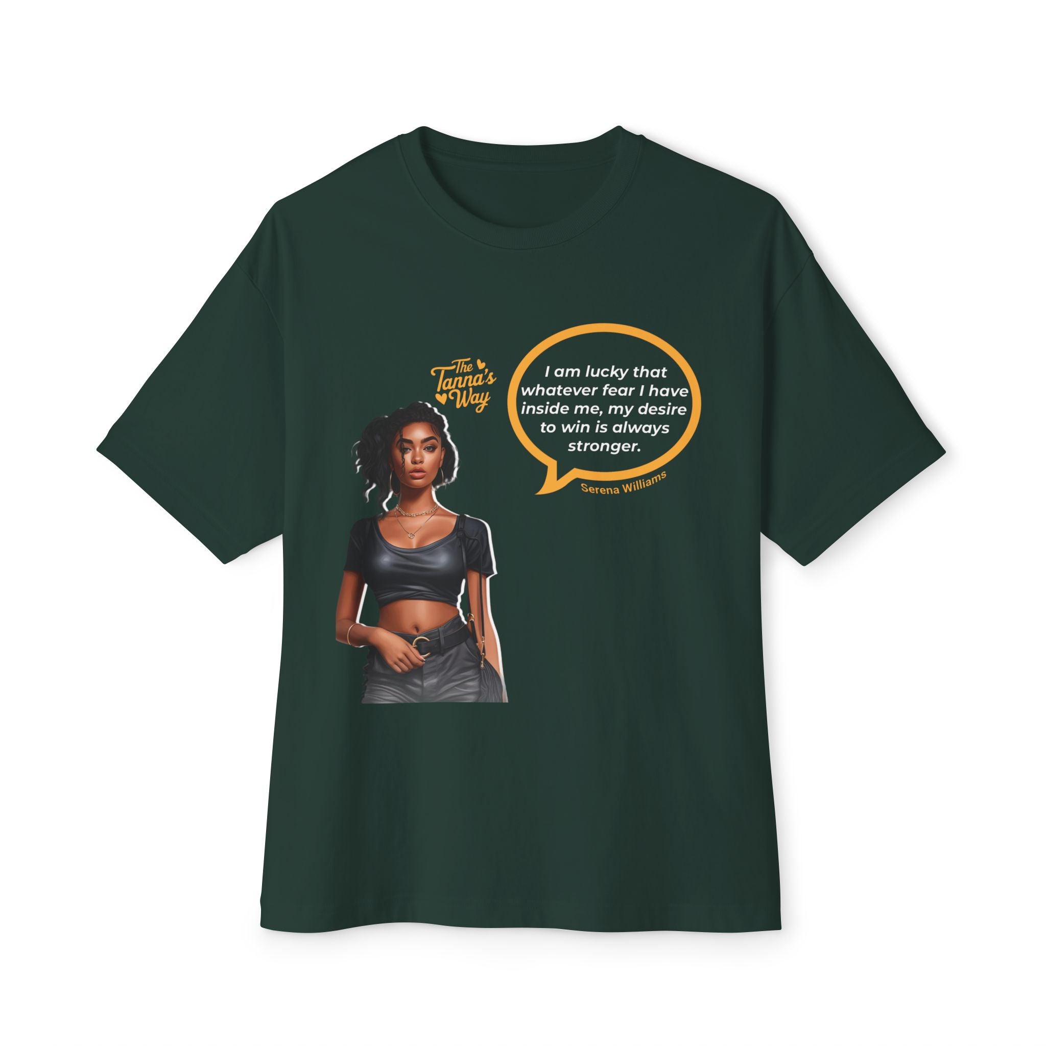 Serena Williams | Unisex Oversized Boxy Tee